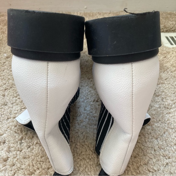 Mix No. 6 White Platform Chelsea Boots, 8.5 - Picture 5 of 8